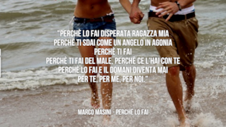 Marco Masini: le migliori frasi dei testi delle canzoni