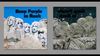 Il retro della copertina di Deep Purple in Rock