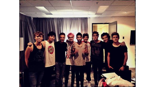 5 Seconds of Summer con i One Direction