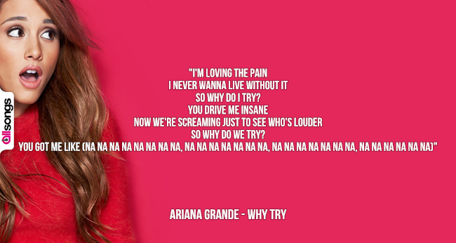 Ariana Grande: le migliori frasi delle canzoni