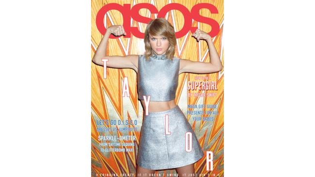 Taylor Swift sulla copertina di ASOS magazine