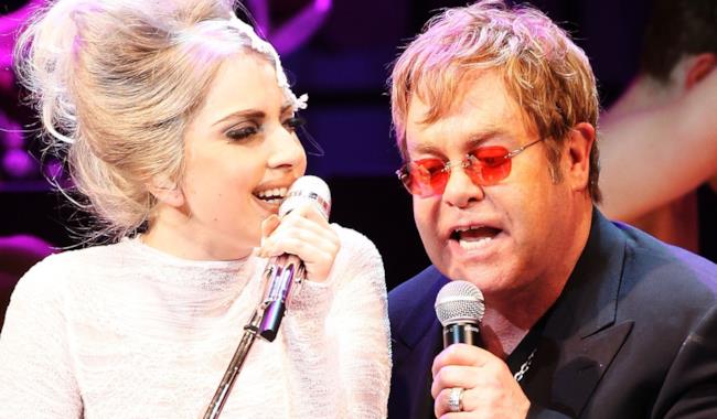 Lady Gaga ed Elton John