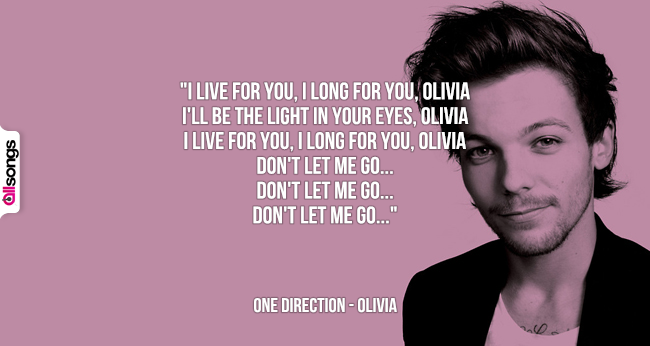 One Direction: le migliori frasi delle canzoni