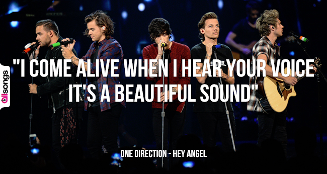 One Direction: le migliori frasi delle canzoni