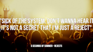5 seconds of summer: le migliori frasi delle canzoni