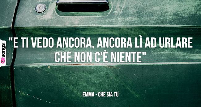Emma: le migliori frasi delle canzoni