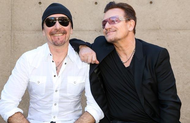 U2: Bono insieme a The Edge