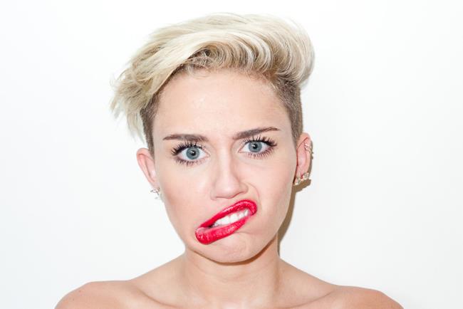 La cantante Miley Cyrus