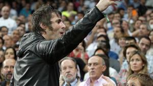 Liam Gallagher tifoso al Bernabeu