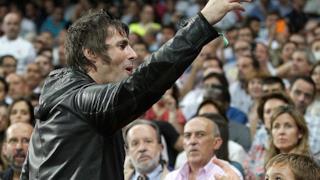 Liam Gallagher tifoso al Bernabeu - 1