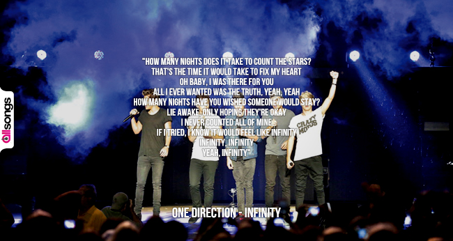 One Direction: le migliori frasi delle canzoni