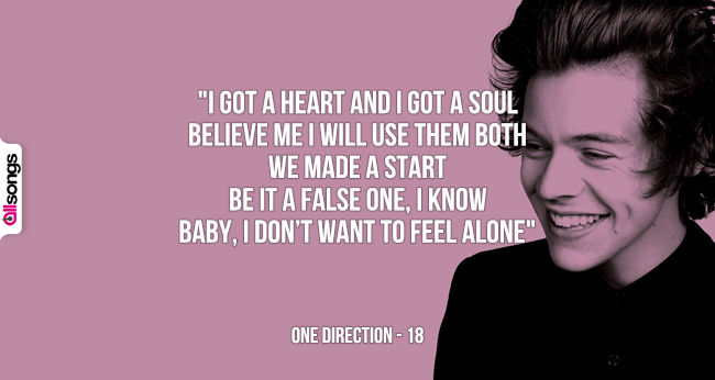 One Direction: le migliori frasi delle canzoni