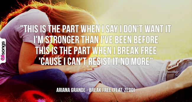 Ariana Grande: le migliori frasi delle canzoni