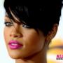 Rihanna - capelli neri ciuffo