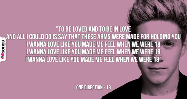 One Direction: le migliori frasi delle canzoni