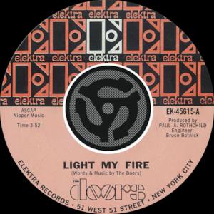 Light My Fire / Crystal Ship [Digital 45] - Single
