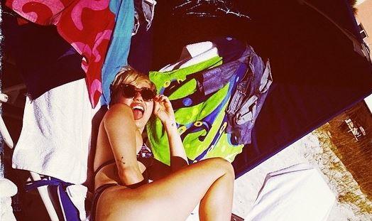 Miley Cyrus in bikini