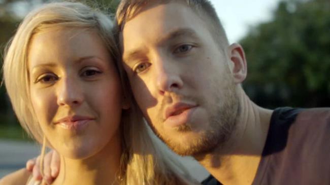 Calvin Harris con Ellie Goulding nel video di I Need Your Love