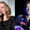 Adele e Chris Martin dei Coldplay