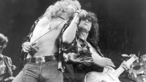 Robert Plant e Jimmy Page dei Led Zeppelin