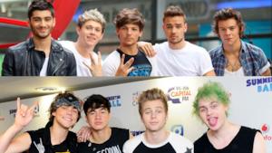 I componenti dei One Direction e dei 5 Seconds Of Summer