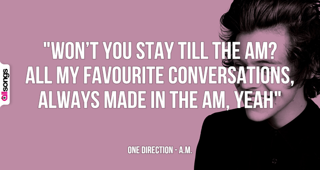 One Direction: le migliori frasi delle canzoni