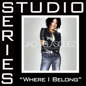 Where I Belong (Studio Series Performance Track) - EP