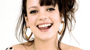 Primo piano di Lily Allen