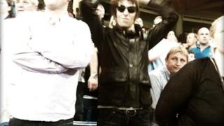 Liam Gallagher tifoso al Bernabeu - 2