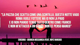 Chicoria: le migliori frasi delle canzoni