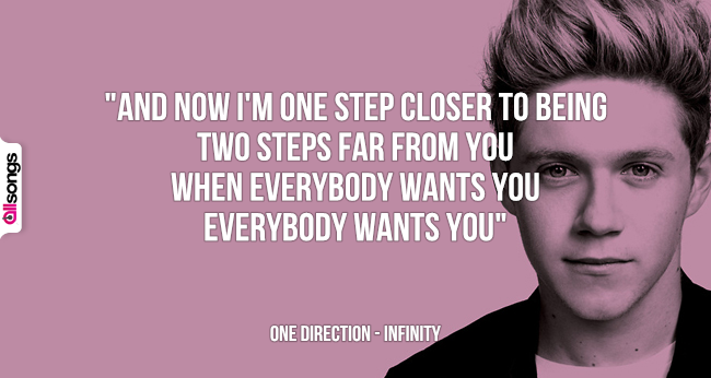 One Direction: le migliori frasi delle canzoni