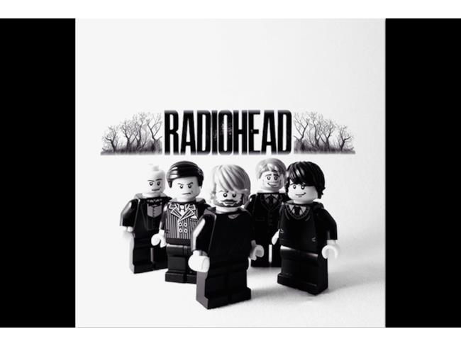 I Radiohead riprodotti con i Lego