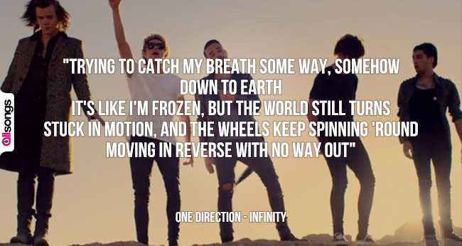 One Direction: le migliori frasi delle canzoni