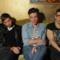 Nate Ruess con gli altri 2 membri della band Fun
