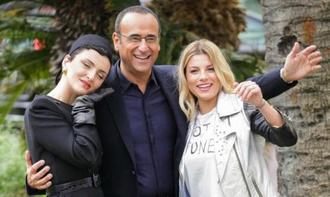 Sanremo 2015: Carlo Conti, Emma e Arisa