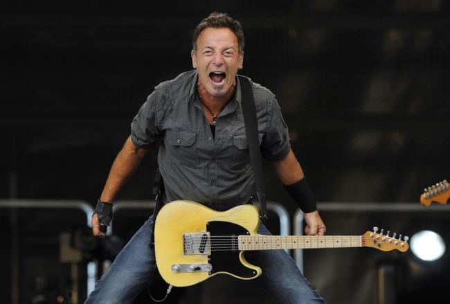 Il musicista Bruce Springsteen