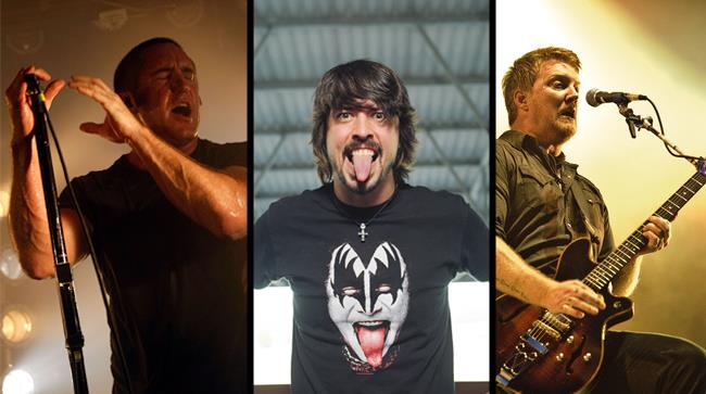 NIN, Dave Grohl e QOTSA