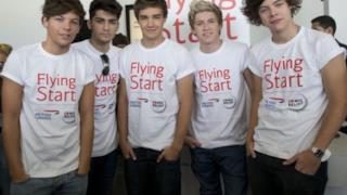 One Direction flying start