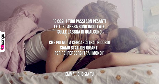 Emma: le migliori frasi delle canzoni