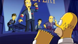 Chris Martin ai Simpsons