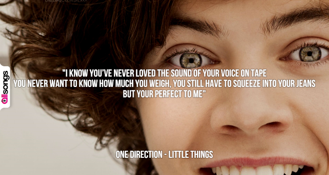 One Direction: le migliori frasi delle canzoni