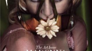 Madonna con fiore in bocca
