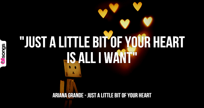 Ariana Grande: le migliori frasi delle canzoni