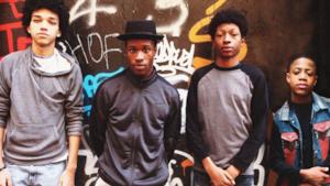 I quattro giovani protagonisti di The Get Down su Netflix
