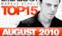 Global DJ Broadcast Top 15: August 2010 (Including Classic Bonus Track)