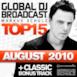 Global DJ Broadcast Top 15: August 2010 (Including Classic Bonus Track)