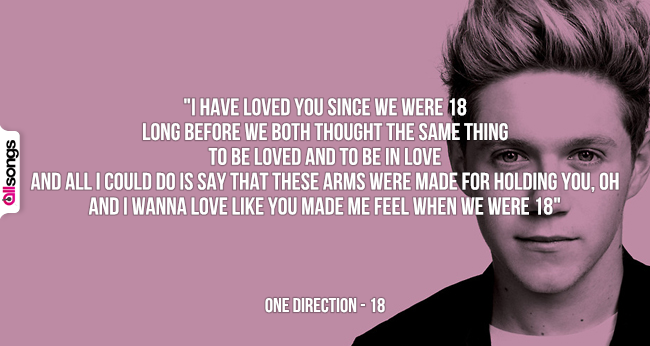 One Direction: le migliori frasi delle canzoni