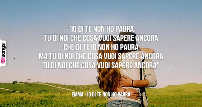 Emma: le migliori frasi delle canzoni