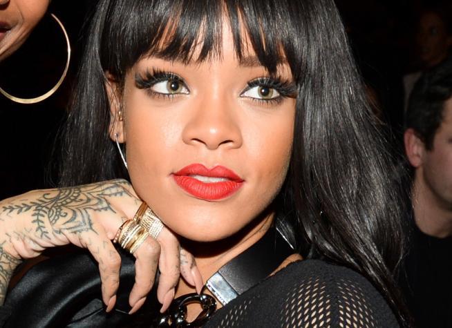 Primo piano di Rihanna