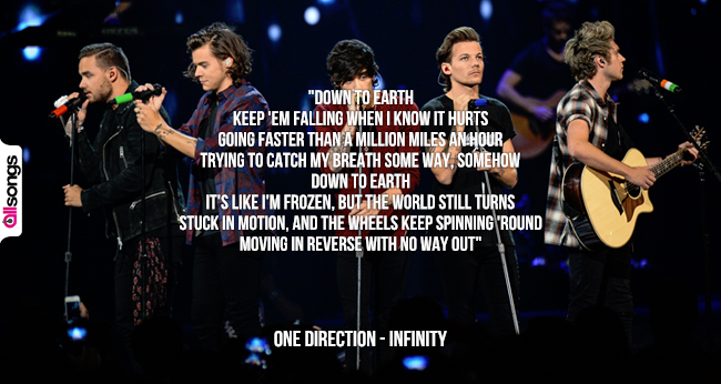 One Direction: le migliori frasi delle canzoni